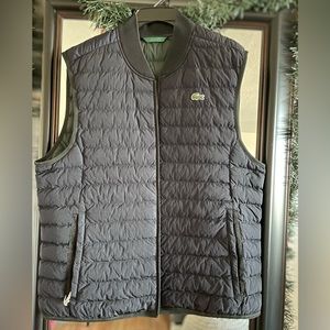 LACOSTE 🐊 Men’s Padded Water-Repellent Vest - Size: L/XL